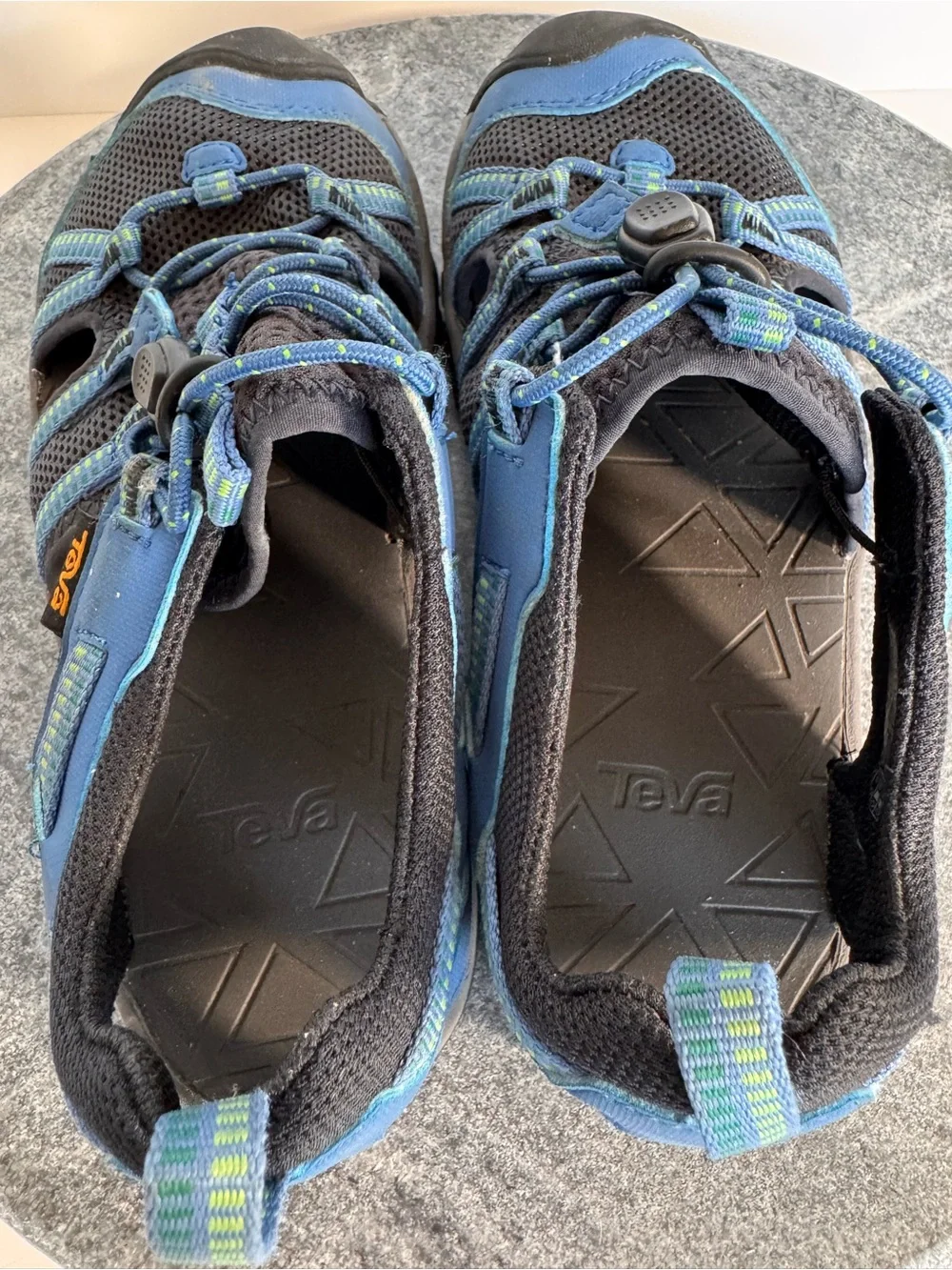 Teva Manatee Blue Black Watershoes Shoes Sandals 3